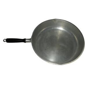 Household Institute Aluminum 11 Inch Frying Pan Wood Handle